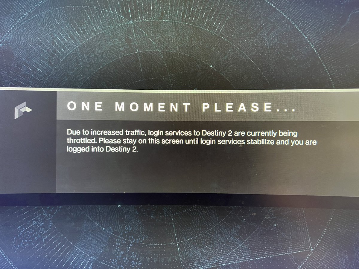 _Lonewolf69_'s tweet photo. @BungieHelp Twice in 2 weeks sat in a loading screen for 1-2 hours this is not good enough https://t.co/BpuvETeloN
