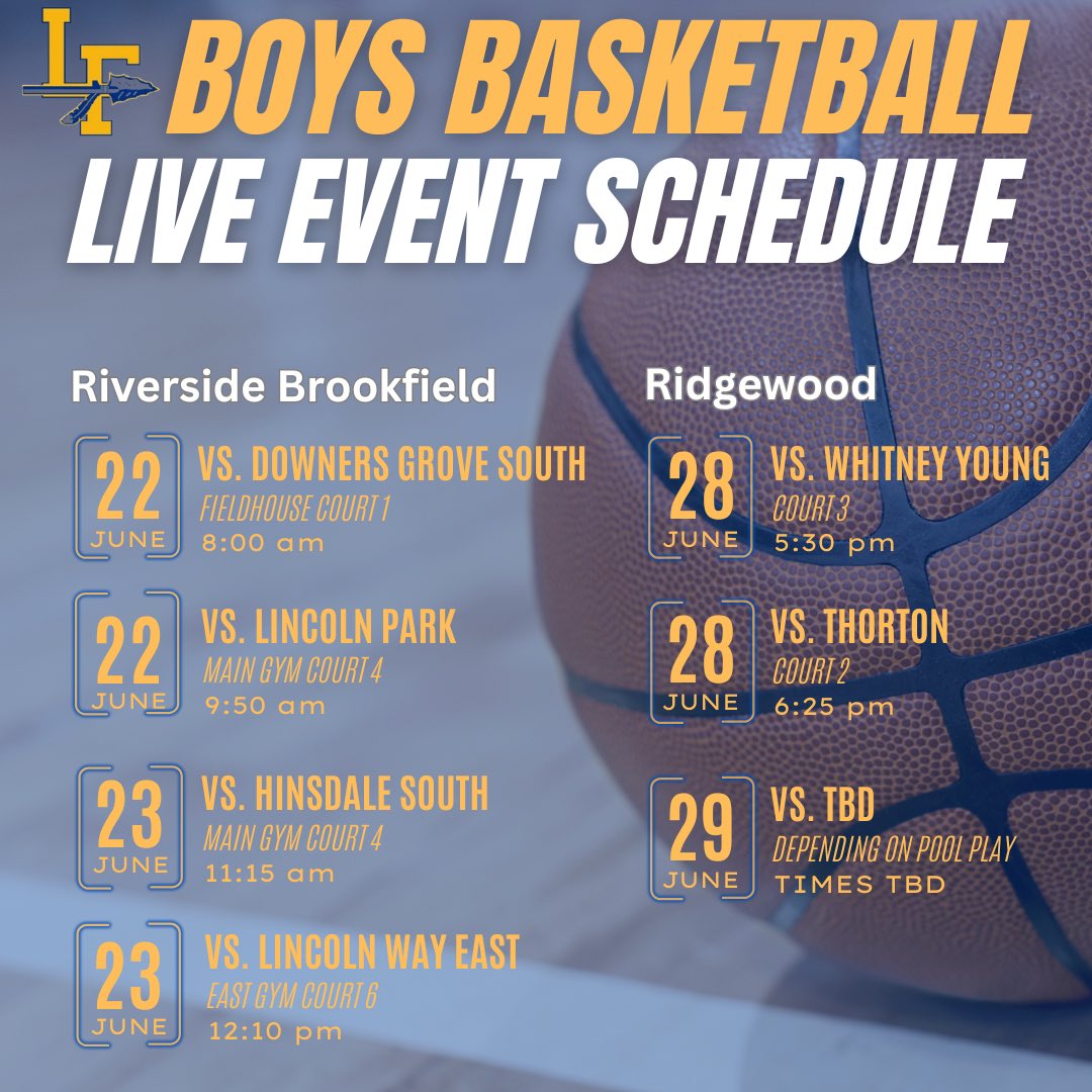LFHS Boys Basketball (@lfboyshoops) on Twitter photo Weโre excited to participate in live events this weekend and next hosted by <a href="/MikeReingruber/">Mike Reingruber</a> & <a href="/RHSSummerBBall/">Ridgewood HS Basketball</a>! Weโre excited to participate in live events this weekend and next hosted by <a href="/MikeReingruber/">Mike Reingruber</a> & <a href="/RHSSummerBBall/">Ridgewood HS Basketball</a>!