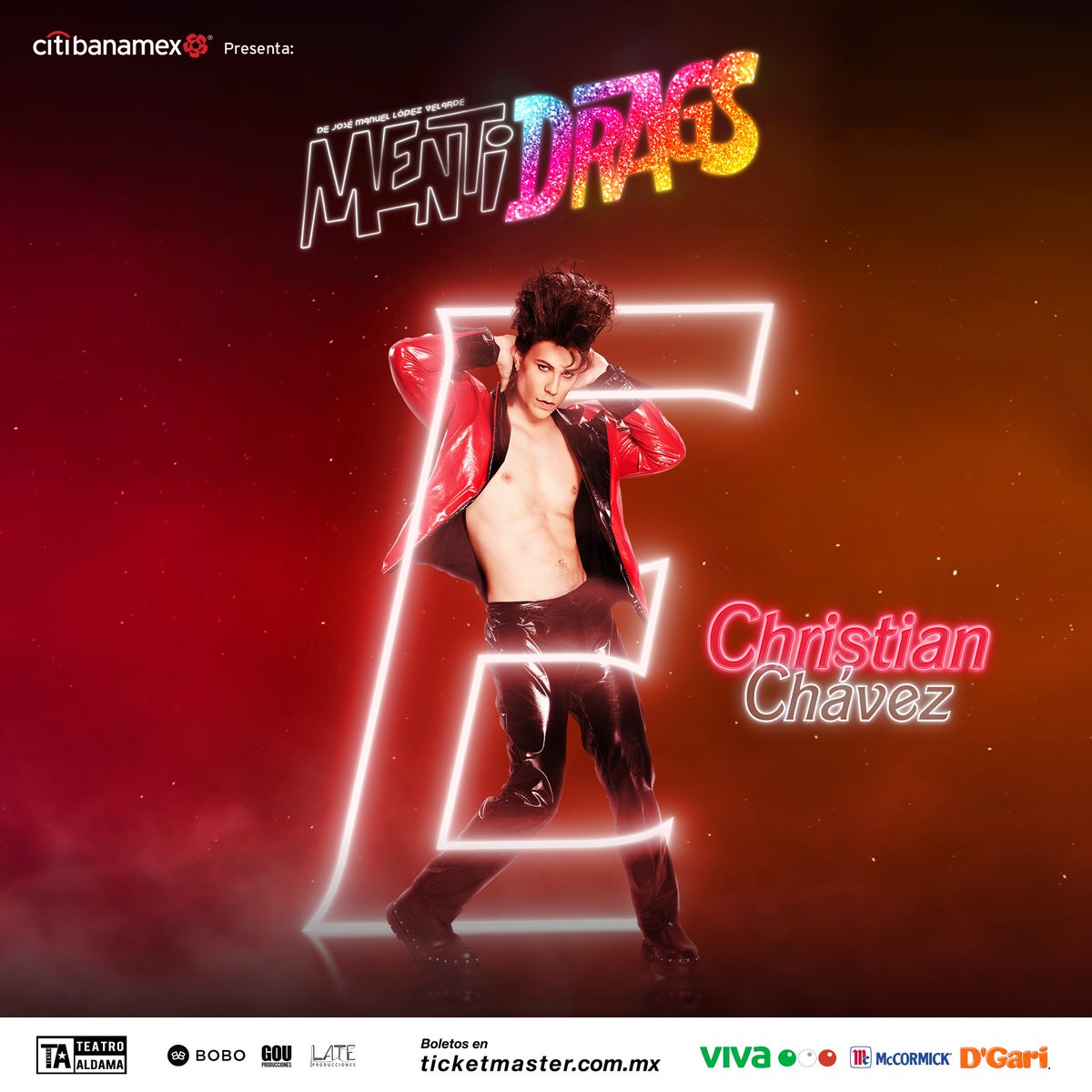 <a href="/christiancha/">Christian Chavez</a> es la nueva edición 1980 de Emmanuel en #MentiDrags. ✋🏼🕶️

Agosto y septiembre, 2024. Será más que sorprendente, ¡lo juro! ❤️