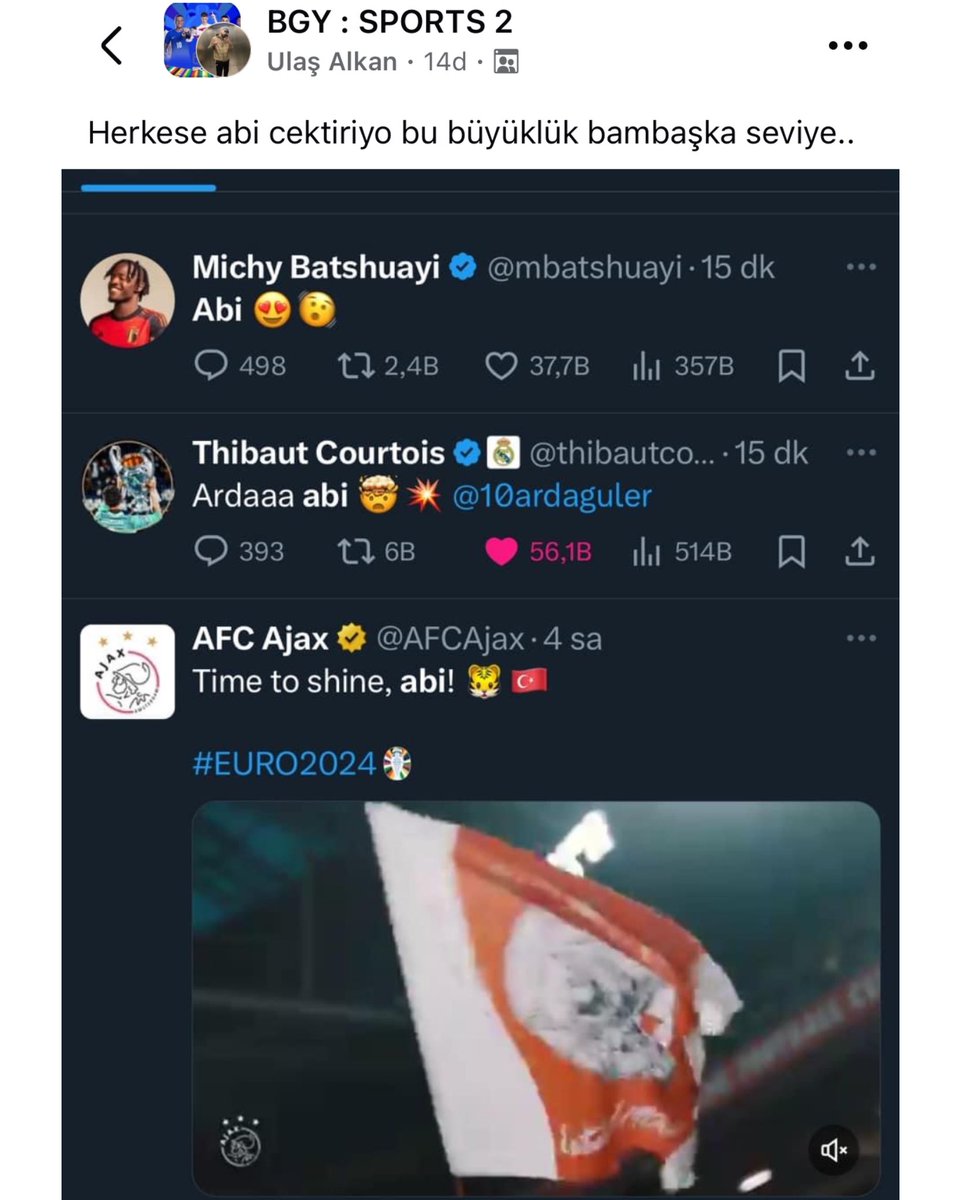 Tüm dünyaya ‘’abi’’ çektiriyoruz