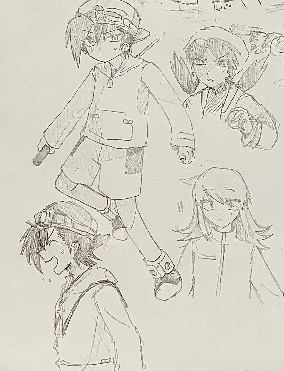 落書き
かっこいいクリスちゃん描けて満足