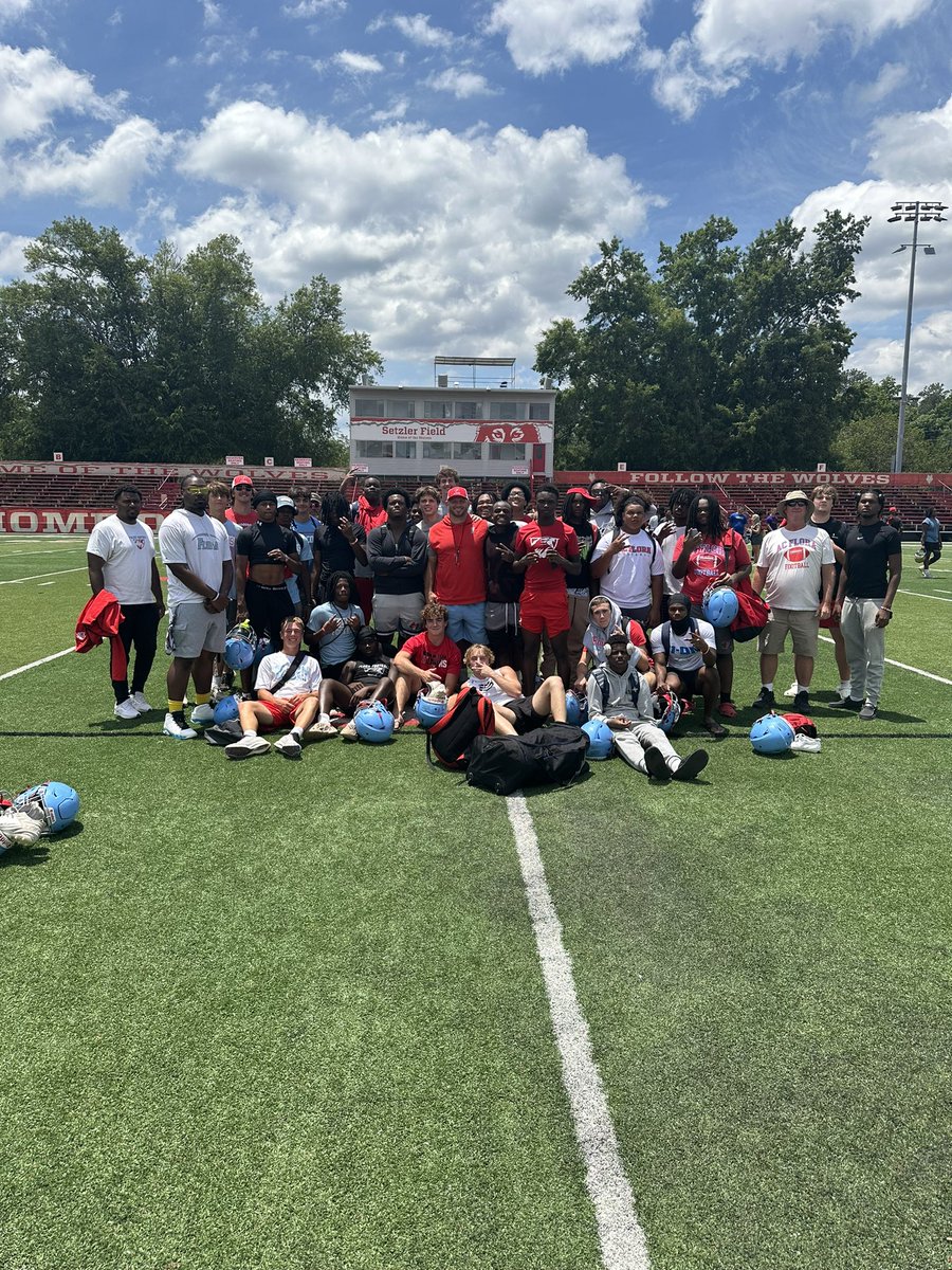 The Falcons had a great day at Newberry College this morning! Next stop Charleston Southern!!
