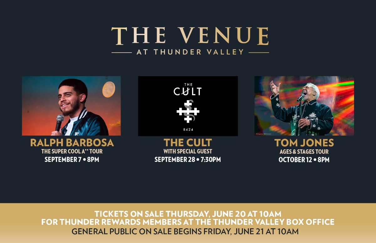 It's not unusual with these upcoming shows!

<a href="/ralphbarbosa03/">Ralph Barbosa 🐢⌚️</a> 9/7: brnw.ch/090724
<a href="/officialcult/">THE CULT</a> 9/28: brnw.ch/Cult092824
@realsirtomjones 10/12: brnw.ch/tomjones101224