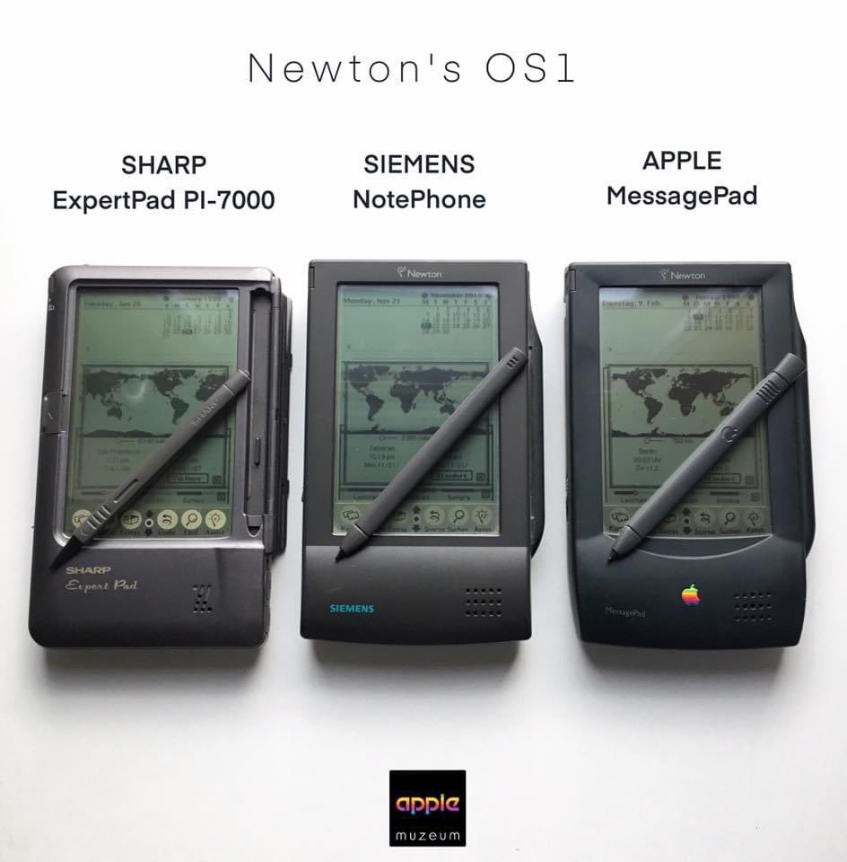 Newton's OS Trio PDA in our collection.