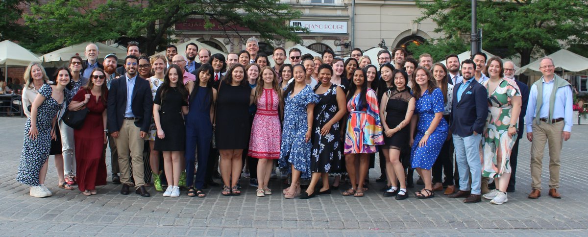 Here's a group picture of our Business, Law, and Design &amp; Technology Fellows with our staff and Faculty during their last night in Kraków. Later this week, our Medical, Seminary, and Journalism Fellows will depart for Berlin to begin their program with FASPE.