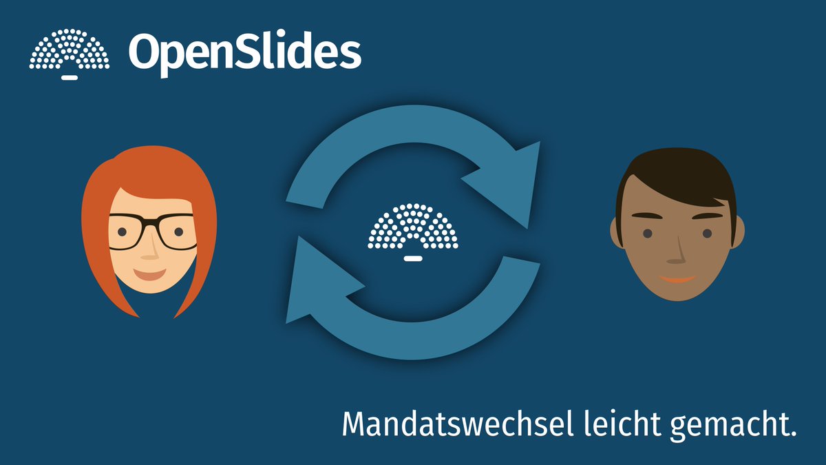 Ein neues #Feature, das bereits viel Zuspruch bekommen hat: der #Mandatswechsel

Mehr Infos: openslides.com/de/der-mandats…