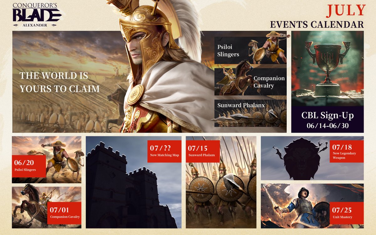 ☄️ Events Calendar
