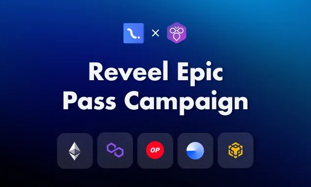 🎉 We're partnering with @IntractCampaign and extending the Reveel EPIC PASS Campaign!

Claim 1 of 2,500 FREE Epic Pass NFTs &amp; earn up to 285 Reveel Points. 

The Campaign is now live! 👇  intract.io/quest/666fef31…