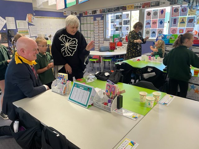 Barnsley PS, under the enterprising and purposeful leadership of Lisa Metcalf, was shining bright today. Amazing high standards and high expectations.