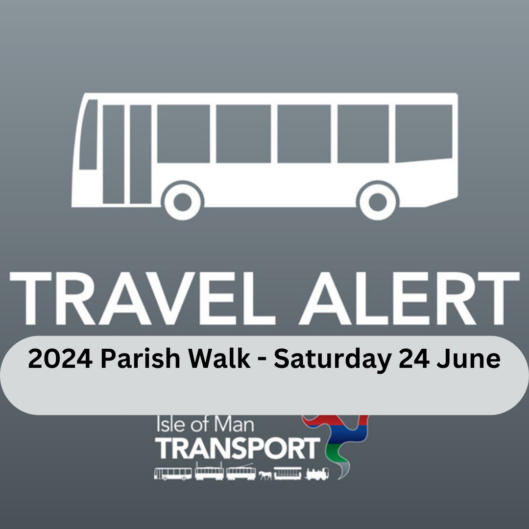 Bus information regarding the upcoming Parish Walk can be found here :- iombusandrail.im/travel-informa…