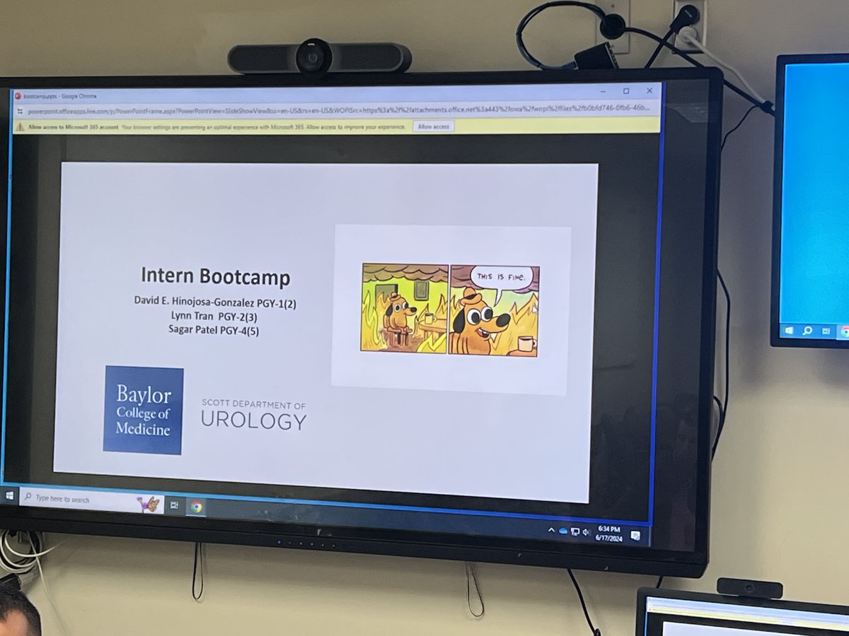 Sagar Patel, MD (@sagarrpatelmd) on Twitter photo Another Successful Intern Bootcamp!
Annual tradition at <a href="/bcm_urology/">BCM Department of Urology</a>
➡️ Ease Transition to Residency
➡️ Learn about Uro Consults
➡️ Cysto/Foley Management
Welcome to the Department <a href="/Nealmb98/">Neal Mody-Bailey</a> <a href="/William_Hasken/">William Hasken</a>, Ella Taubenfeld, Chenlin Huang
<a href="/so_uro/">UroSoMe</a> Another Successful Intern Bootcamp!
Annual tradition at <a href="/bcm_urology/">BCM Department of Urology</a>
➡️ Ease Transition to Residency
➡️ Learn about Uro Consults
➡️ Cysto/Foley Management
Welcome to the Department <a href="/Nealmb98/">Neal Mody-Bailey</a> <a href="/William_Hasken/">William Hasken</a>, Ella Taubenfeld, Chenlin Huang
<a href="/so_uro/">UroSoMe</a>