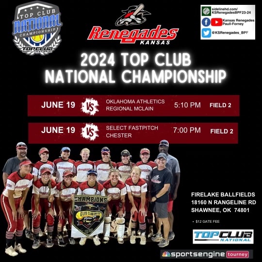 Ava Lay (@avalay2025) on Twitter photo Headed off to OKC for Top Club National Championship and a camp today! <a href="/KSRenegades_BPF/">KS Renegades BPF</a> Headed off to OKC for Top Club National Championship and a camp today! <a href="/KSRenegades_BPF/">KS Renegades BPF</a>