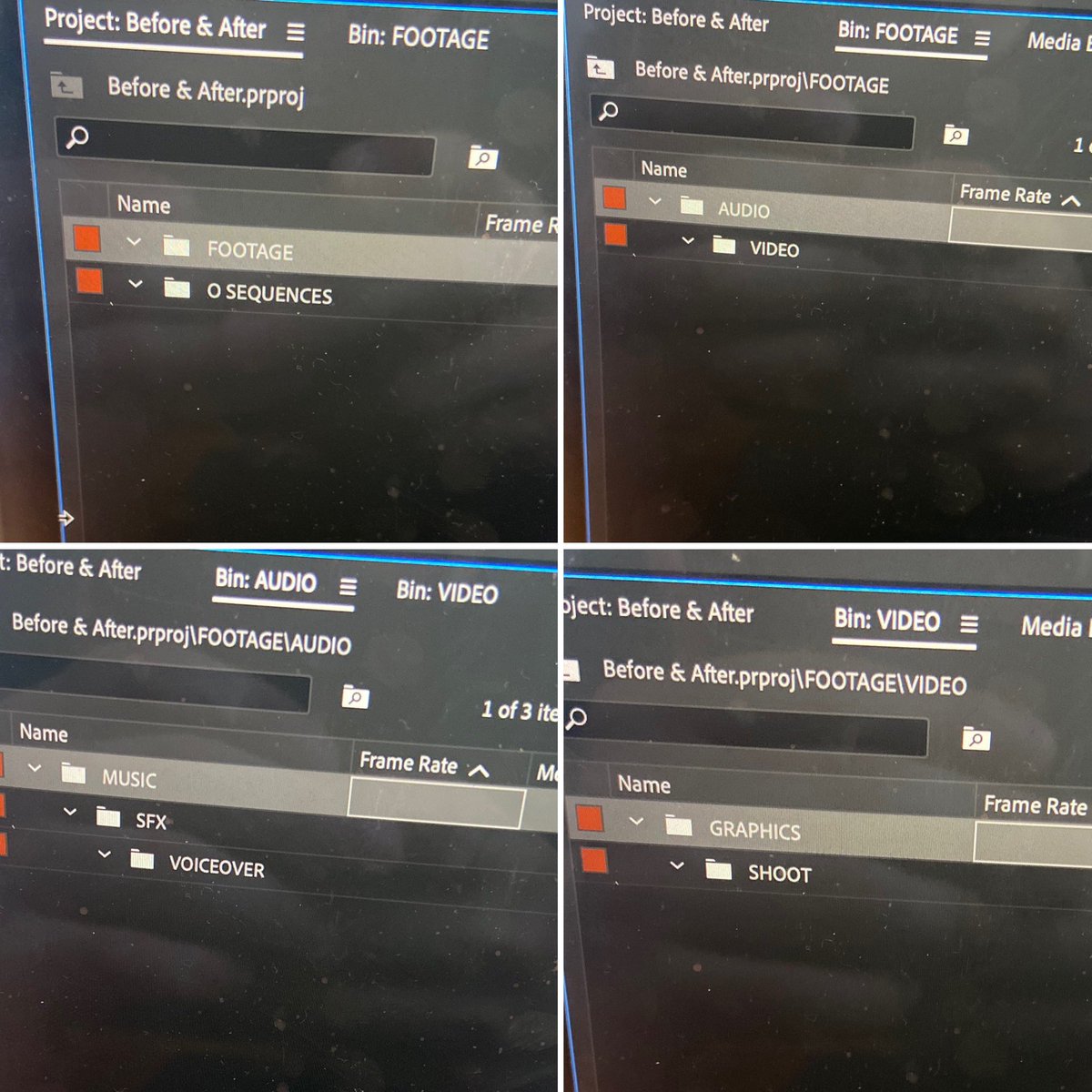 VinnyEdits_'s tweet photo. Timeline 101 in editing to be organized #premierepro #videoediting #timeline https://t.co/4ZfSfqBi62