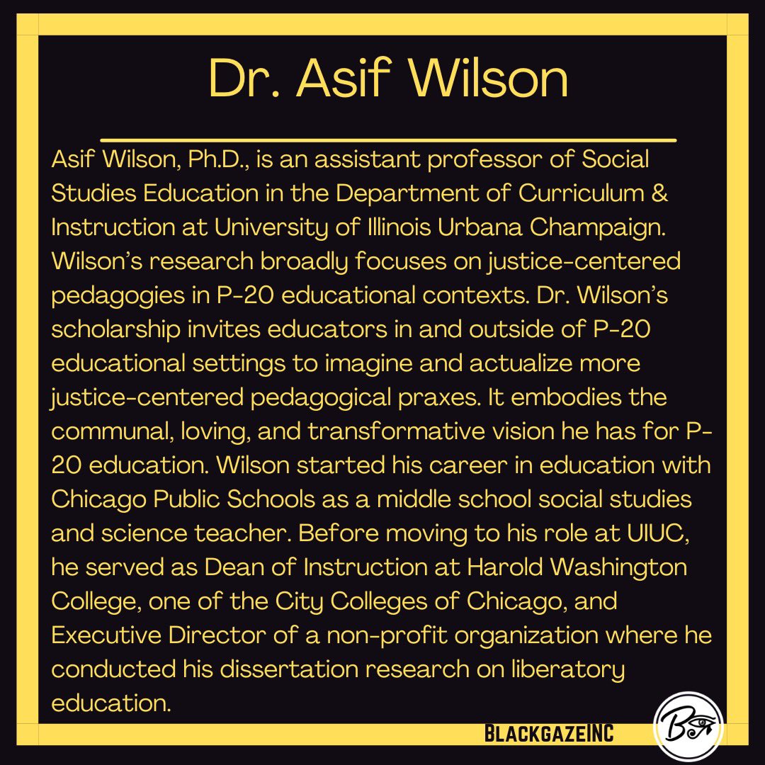 We got the good brotha Dr. Asif Wilson in the Centering Blackness in Teacher Education through the use of African American Digital Archives Institute. Ayyyeeee!!! Now you know this thang about to be a vibe!!! #blackgaze