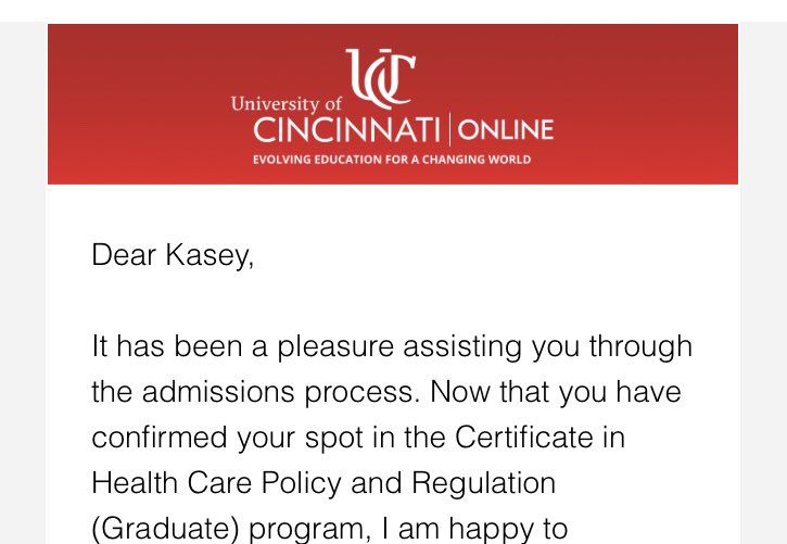 Thrilled to share I've been accepted into a Healthcare Policy &amp; Regulations certification program and received a scholarship to pursue it! Ready to learn new skills to integrate disciplines and amplify community voices, driving impactful policy and systemic change.