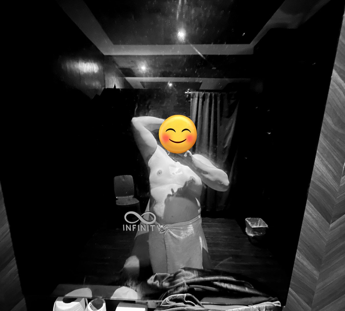 thewutcherph's tweet image. Juts na, chubby pa🥲

Kaya magpa-relax na lang dito sa @infinity_spa_ph! #SelfLove #Mancavers