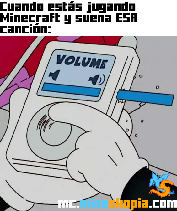 ¿Qué canción te hace subir el volumen a tope en Minecraft? 😂🔊