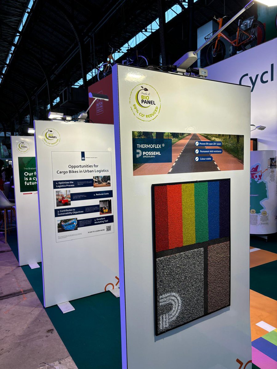 AbelLeisure's tweet photo. Deze week nemen we met AbelLeisure en onze #Robinson telsensoren deel aan de Velo-city 2024 conferentie in #Gent. 

Je vindt ons in het prachtige paviljoen van @Cycling_Embassy (stand 68), waar een groot deel van de signing gemaakt is van @BioPanel.

#DutchCycling #VC24 #velocity https://t.co/5f8qYxTAbF