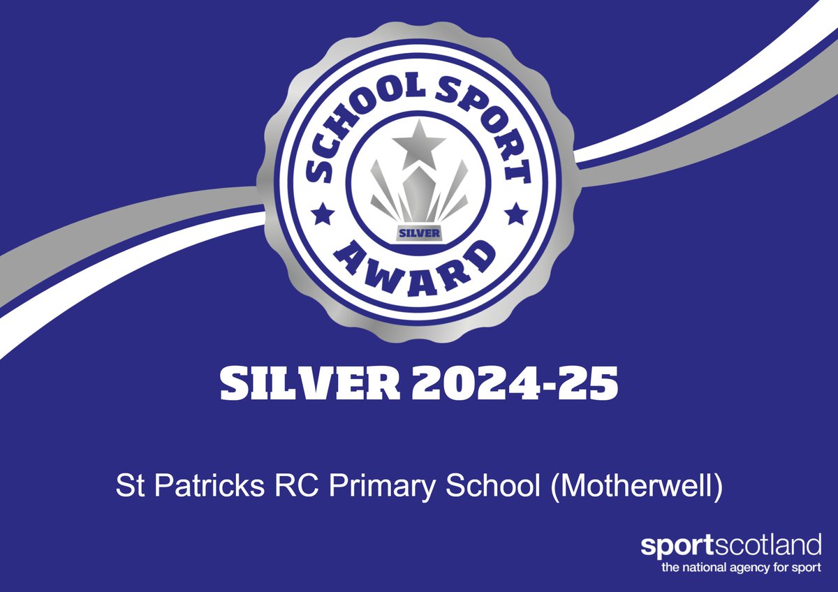 ASC - Fiona Russell (@nlasc_fionar) on Twitter photo School Sport Award |
Congratulations to <a href="/StPatricksPrim2/">St. Patrick’s Primary New Stevenston</a> on achieving their Silver School Sports Award this afternoon. What a fabulous reward for all of the efforts this year. Well done all! ✨🤩 School Sport Award |
Congratulations to <a href="/StPatricksPrim2/">St. Patrick’s Primary New Stevenston</a> on achieving their Silver School Sports Award this afternoon. What a fabulous reward for all of the efforts this year. Well done all! ✨🤩