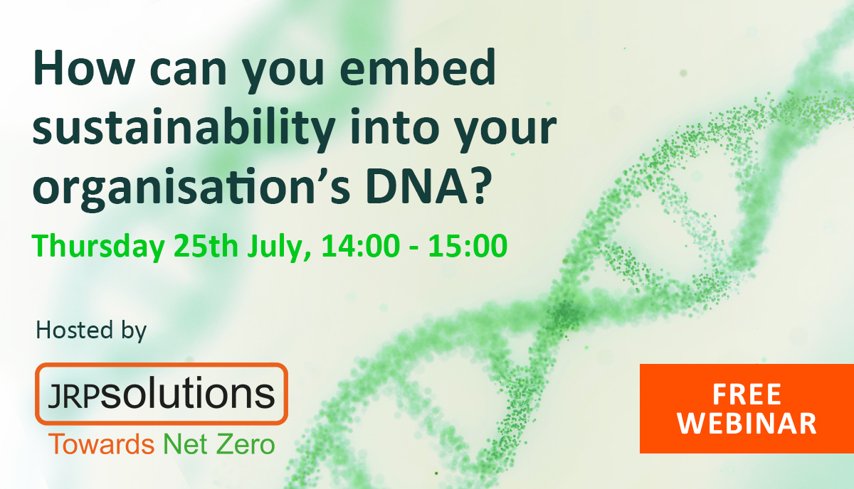 JRPsolutions's tweet image. Sustainability people - YOU ARE INVITED to attend our free webinar on Thursday 25th July from 2.00 pm – 3.00 pm. 

To find out more and to register click here:
eventbrite.co.uk/e/free-webinar…