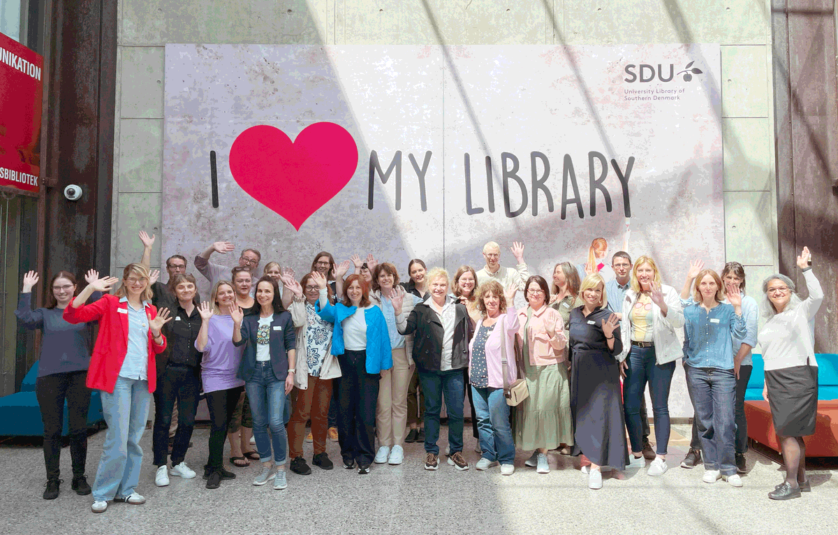 ERASMUS+ International Staff Training Week: The Library is buzzing with participants from all over Europe, who are helping to co-create a fantastic learning experience in Odense on #CitizenScience and sustainability 😍🌍
<a href="/EUErasmusPlus/">Erasmus+</a>