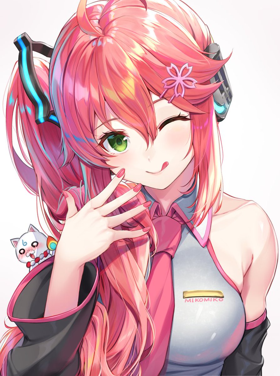 初音ミク ,さくらみこ 「色んなお顔 」|楽音（がくと)＠5月以降のお仕事募集中🌟のイラスト