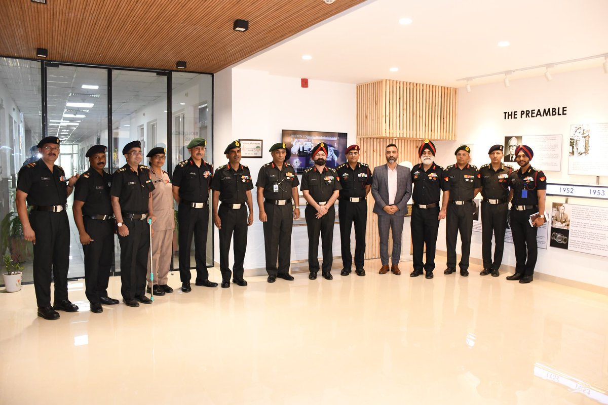 The visit also saw launch of Armed Forces' first Cardiac Rehabilitation Centre &amp; a heart valve museum. Lt Gen Ajith Nilakantan Cmdt, AH(R&amp;R), emphasised these new facilities strengthen patient care protocols at hospital, marking significant step forward in medical services.(2/2)