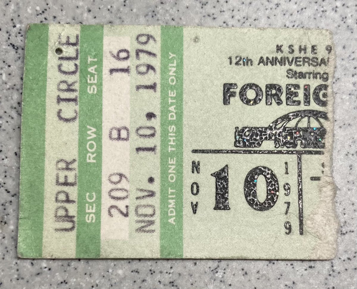 Captain_Concert's tweet image. See u at the @KSHE95 Pig Roast tonight! Here are my stubs from the first time I saw @STYXtheBand @ForeignerMusic and The Babys with the great John Waite who opened for @alicecooper , plus John &amp;amp; I at Wildey!🤘 🐷 @_grenadine3 @stluman @KSHEGUY @lernvsradio @ADsXe @Hoss_a_palooza