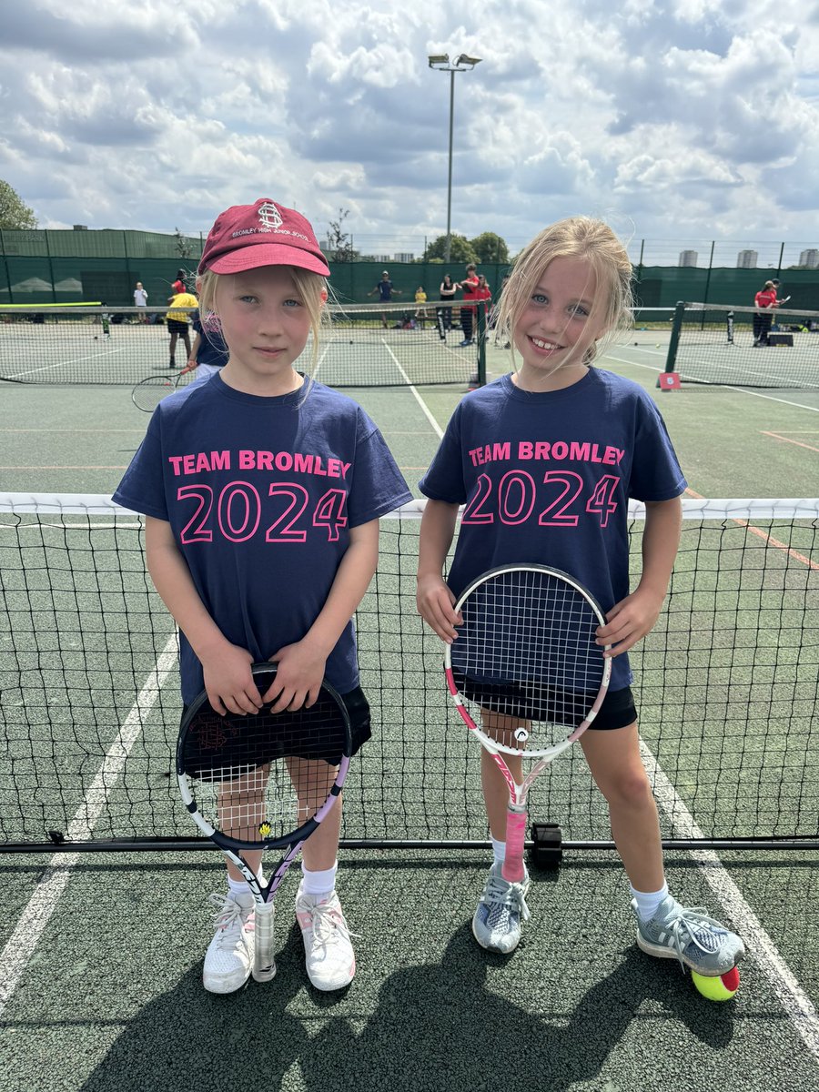 Ready for some tennis at the London Youth Game finals 🎾