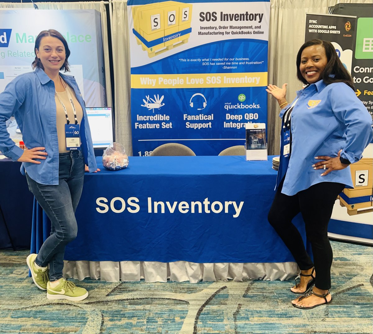 sosinventory's tweet image. We are at Scaling New Heights in Orlando, FL. 🌴 Stop by the SOS Inventory booth #164 and see Julia &amp;amp; Yvette! 😎 
#scalingnewheights #orlando #SOSInventory #conference