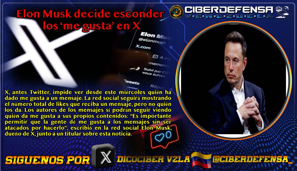 Entérate:   #Ciberdefensa n9.cl/6lcwe3