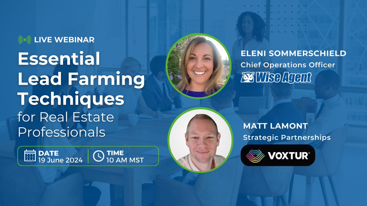 Ready to revolutionize your lead farming strategy? 🌟 
Don't miss out on our live webinar where you'll discover powerful techniques to optimize your lead farming using the exceptional features of Title Toolbox!
Register Now: bit.ly/3VyXwM8