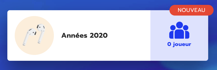 ltmp_blindtest's tweet photo. On revient 2 ans après avec une mise à jour ! ⬇️

J-3 avant la Fête de la Musique, on rajoute pour l'occasion près de 1000 nouvelles musiques. Retrouvez-les dans le thème "Années 2020" 🎉 qui regroupe tous les hits de 2020 à 2024.

Jouez maintenant : https://t.co/PX6EHeqFsa https://t.co/b0CqksZqlN