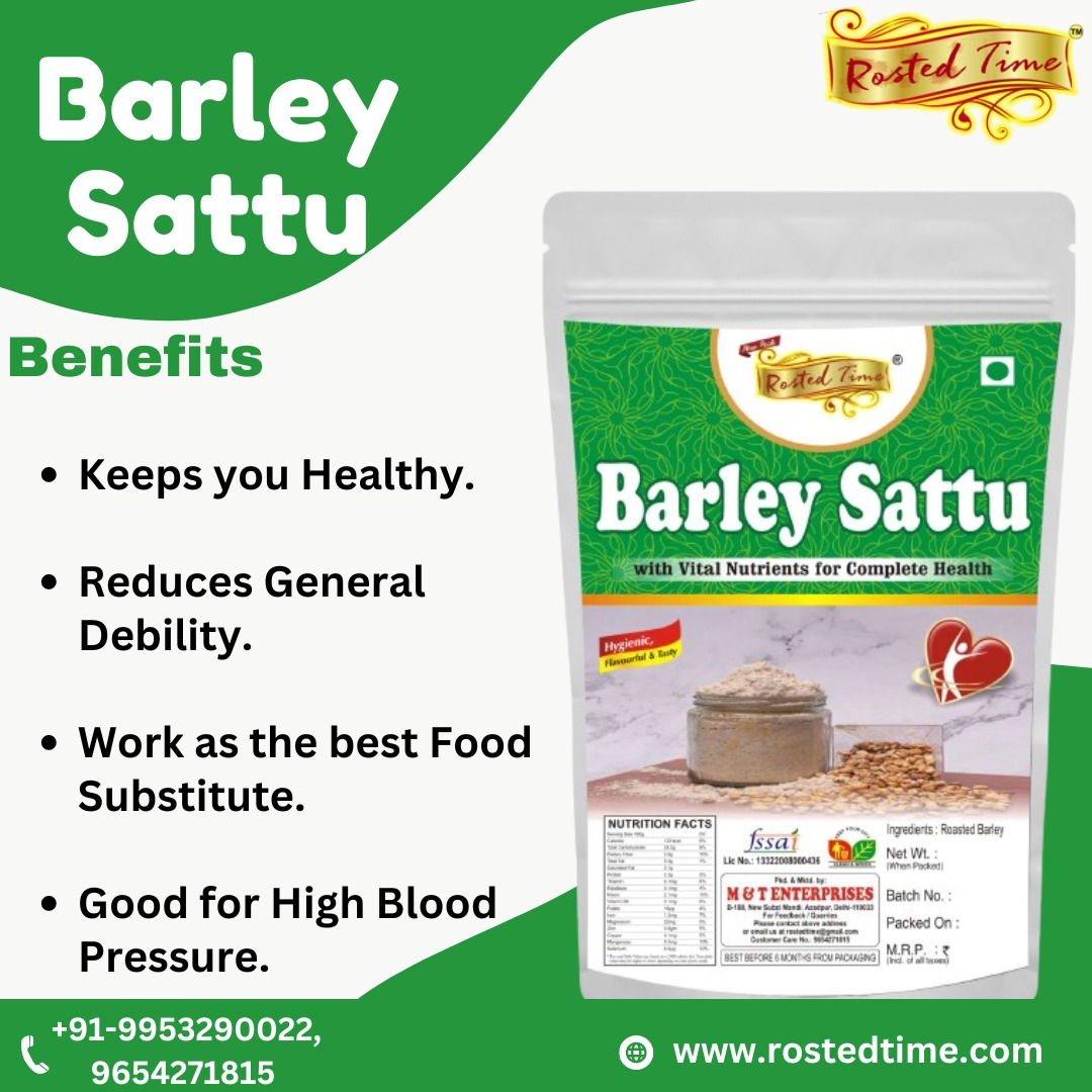rostedtime's tweet image. Discover the health benefits of Barley Sattu! Ideal for maintaining general well-being, reducing fatigue, supporting high blood pressure, and serving as a nutritious meal substitute
#barleysattu #sattu #rostedtime