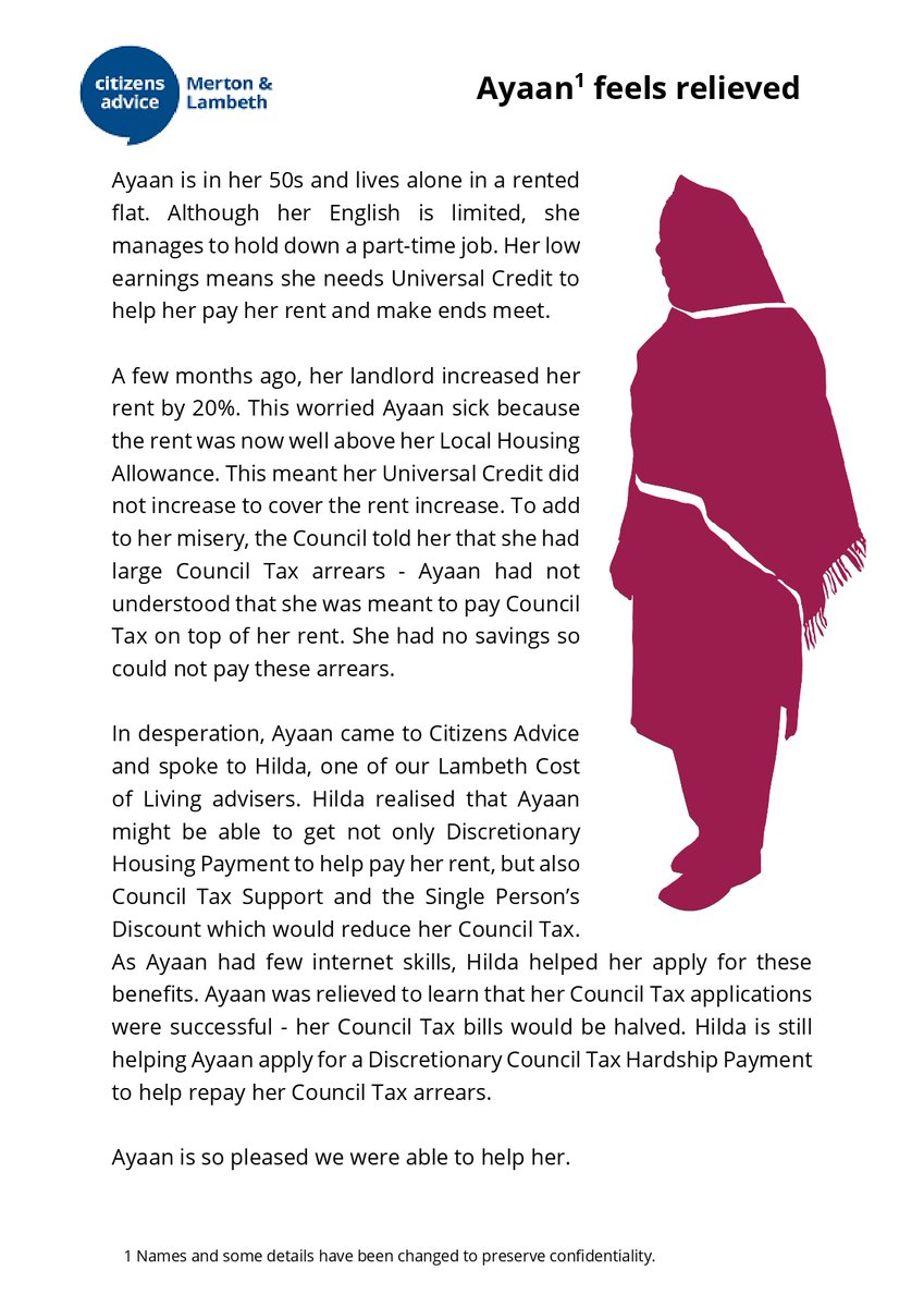 The local community and its residents are very important us here at CAML. So being able to help improve peoples situations is something we are proud to say that we do do.

#story #money #help #housing #rent #benefits #debt #increase