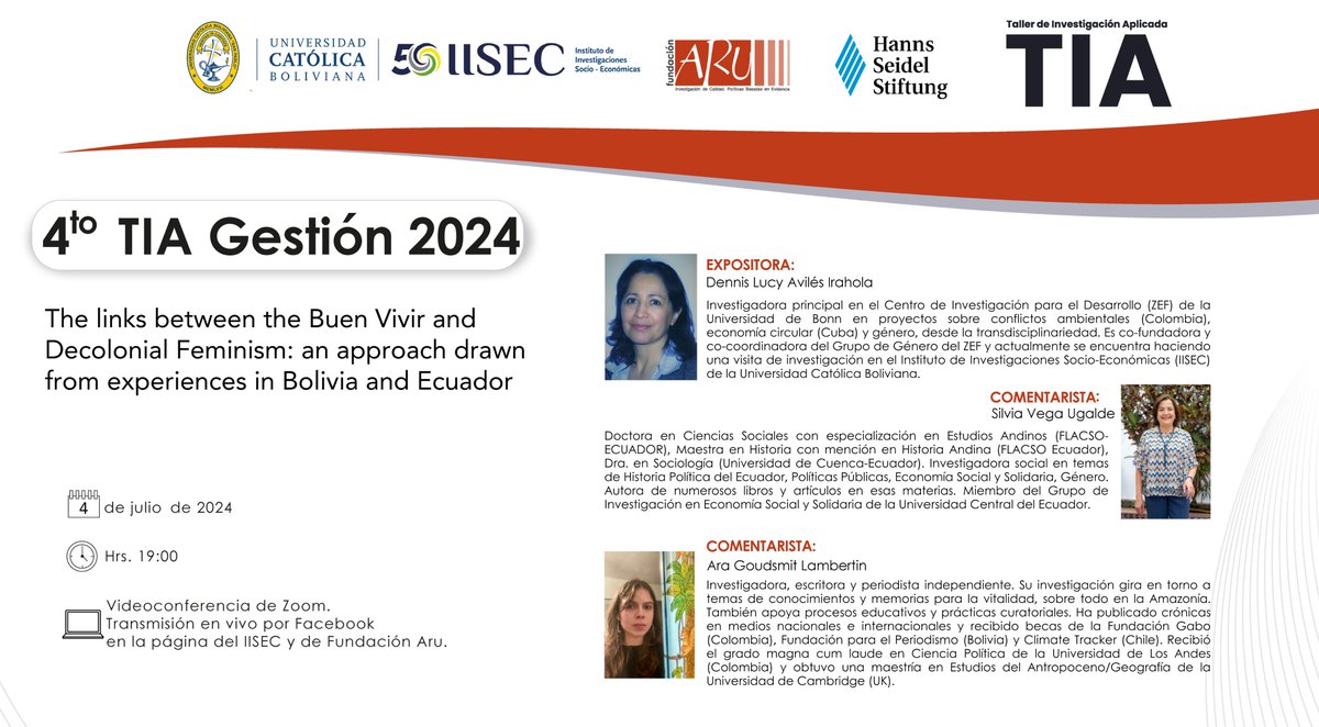 Instituto de Investigaciones Socio-Económicas tweet media