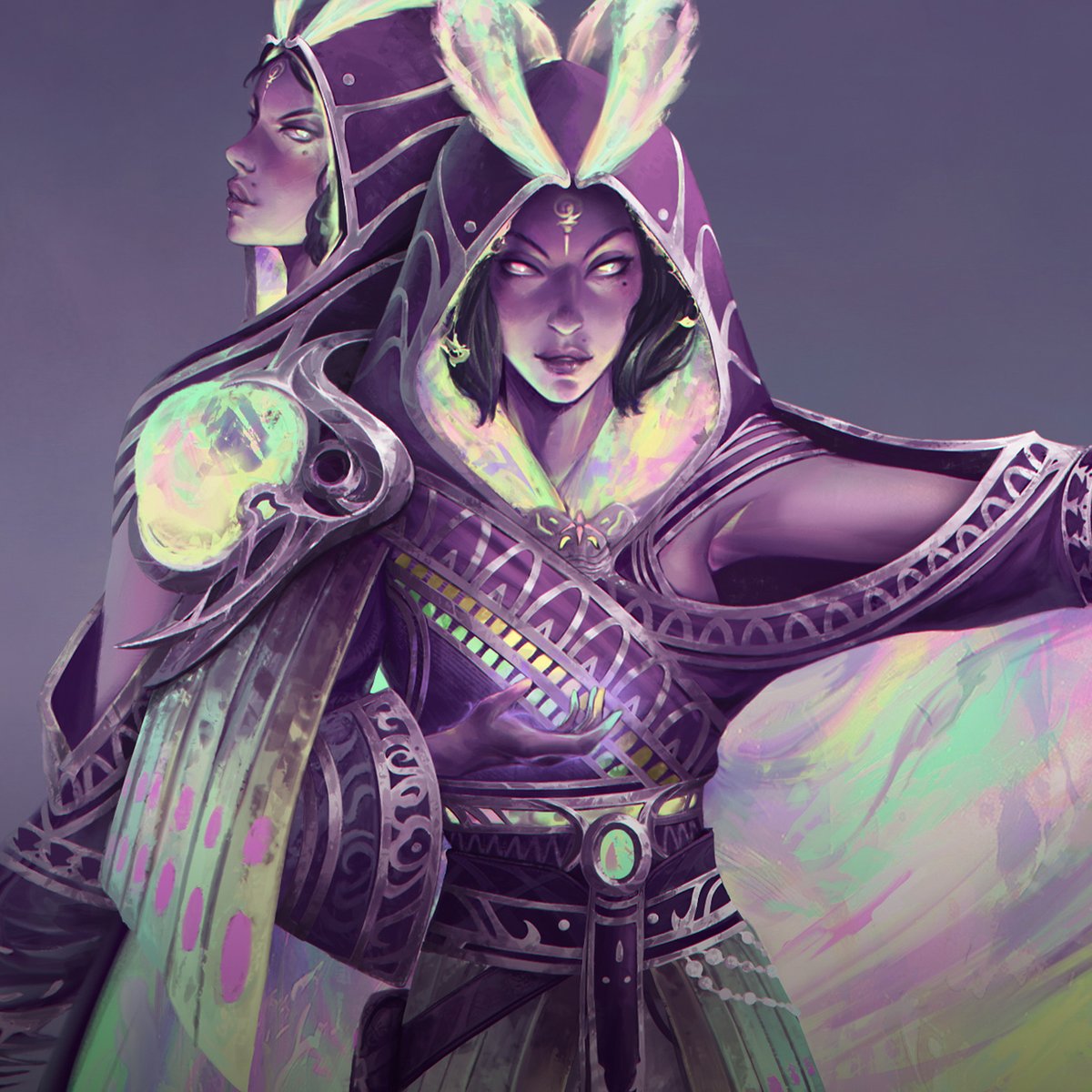 Seraphandreyl's tweet photo. Kalypso Arastea || https://t.co/ma7nCt88r0
#Character #Sketch #Drawing #Fantasy #Adventure #Concept #Design #hunter #lune #elf #lunel #manyfaces #manynames #illusionist #enticer #phantasm #jester #RPG #Roleplay #Tabletop #Errantpaths https://t.co/OQaAOqiWrG