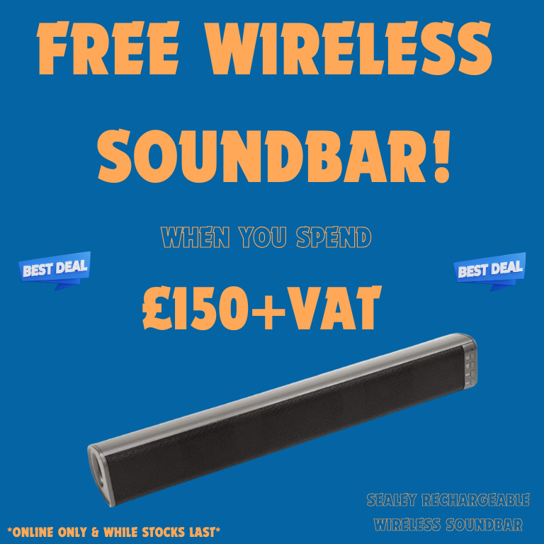 ECATOOLFAST's tweet image. We have given a fair few of these away over the past week and do not have many left! Order online now to get yours while stocks last!
Andy from Godalming was very happy to receive his FREE Soundbar when he ordered his new Paslode Nail Gun.
#deals #freebies #sealey