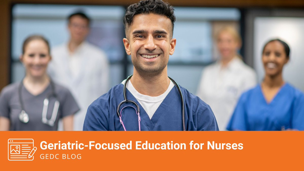 theGEDC's tweet photo. To prepare nurses at every experience level to meet the needs of vulnerable older adults, GEDC has developed numerous geriatric emergency medicine-specific modules that are free, relevant to practice and provide contact hours (CNE). Access them here: https://t.co/fGY6STSzQI https://t.co/M7YHmRuGAl