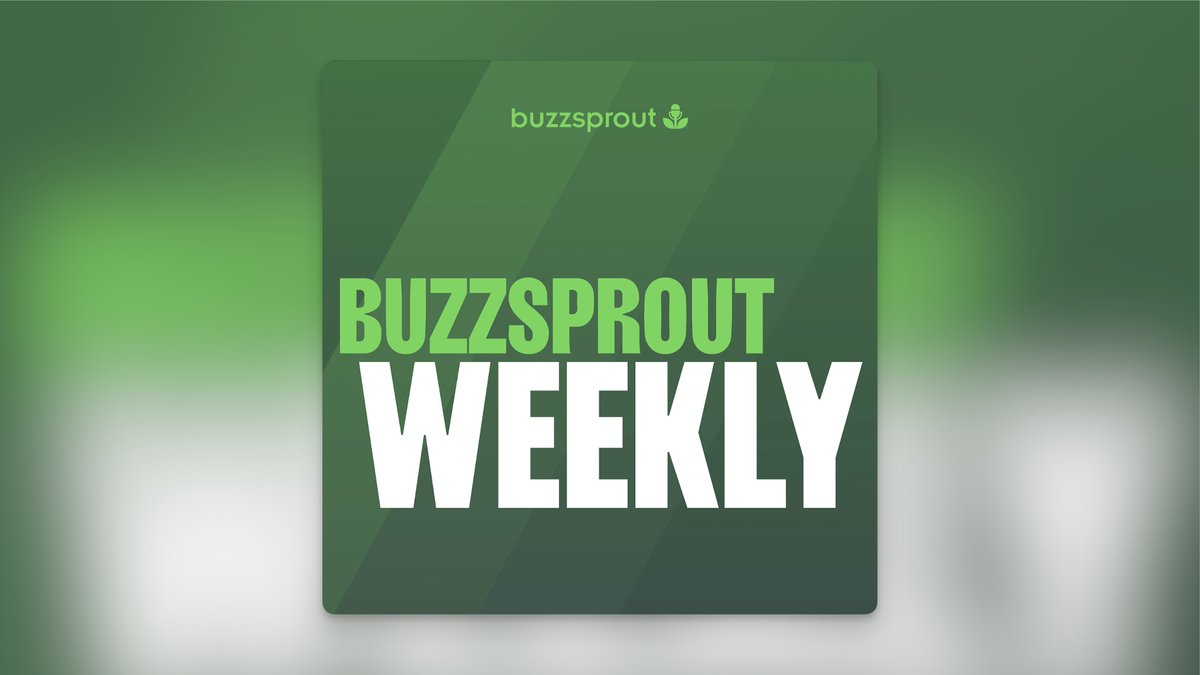 Buzzsprout tweet media