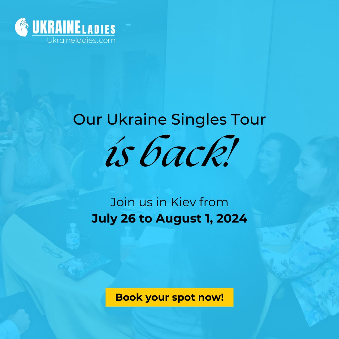 UkraineLadies1's tweet image. The long wait is over! 😍

Join our 7-day singles tour to Kiev to meet and connect with genuine single Ukrainian women and find the love of your life. 👩‍❤️‍👨

Get started here: 🔗bit.ly/Ukraineladies-…

#travelukraine #ukrainetour #singlestour #findlove