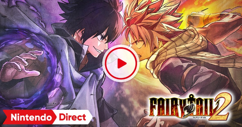 Nintendo's tweet photo. アニメ「FAIRY TAIL」のクライマックス、アルバレス帝国編がRPGになって登場。
『FAIRY TAIL２』は今冬発売。
#NintendoDirectJP