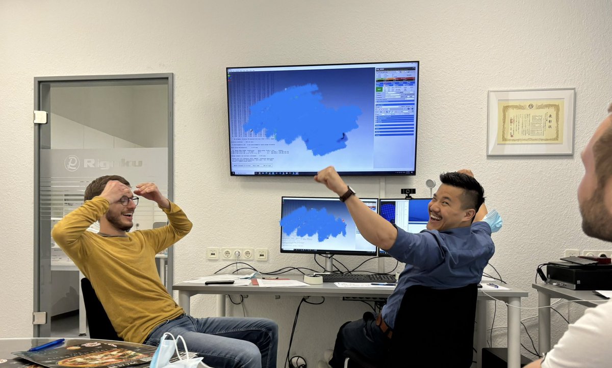 apoethig's tweet image. Many know, being a PhD student can be a rollercoaster of emotions. Now, imagine trying to get a crystal structure for ages and then electron diffraction makes that happen in a day. Priceless! 😊 Thanks to @rigaku for beamtime and support! #3DED #happyPhDstudent #happyPI @pic_tho