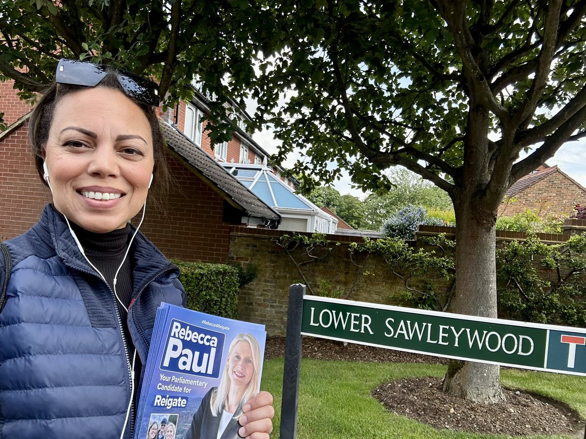 Nadean Moses (@nadean_moses) on Twitter photo Out today Delivering for <a href="/Rebecca_SPaul/">Rebecca Paul MP</a> our local parliamentary Candidate for #banstead #reigate #redhill and our #villages #rebecca4Reigate <a href="/RBConservative/">ReigateConservatives</a> general Election July 4th
💙 🗳️ Out today Delivering for <a href="/Rebecca_SPaul/">Rebecca Paul MP</a> our local parliamentary Candidate for #banstead #reigate #redhill and our #villages #rebecca4Reigate <a href="/RBConservative/">ReigateConservatives</a> general Election July 4th
💙 🗳️