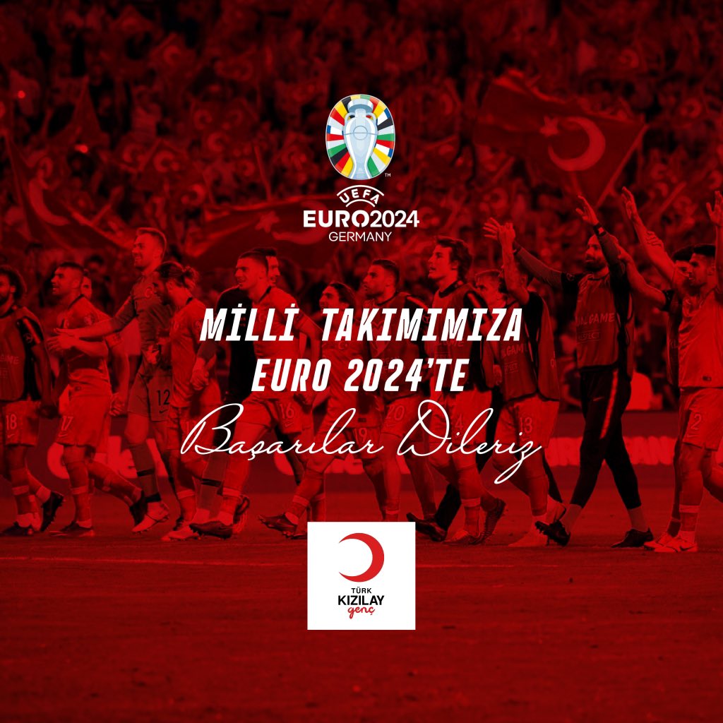 Bir oluruz yolunda! 🇹🇷

A Milli Futbol Takımımıza EURO 2024’te tüm kalbimizle başarılar diliyoruz. ♥️

#BizimÇocuklar