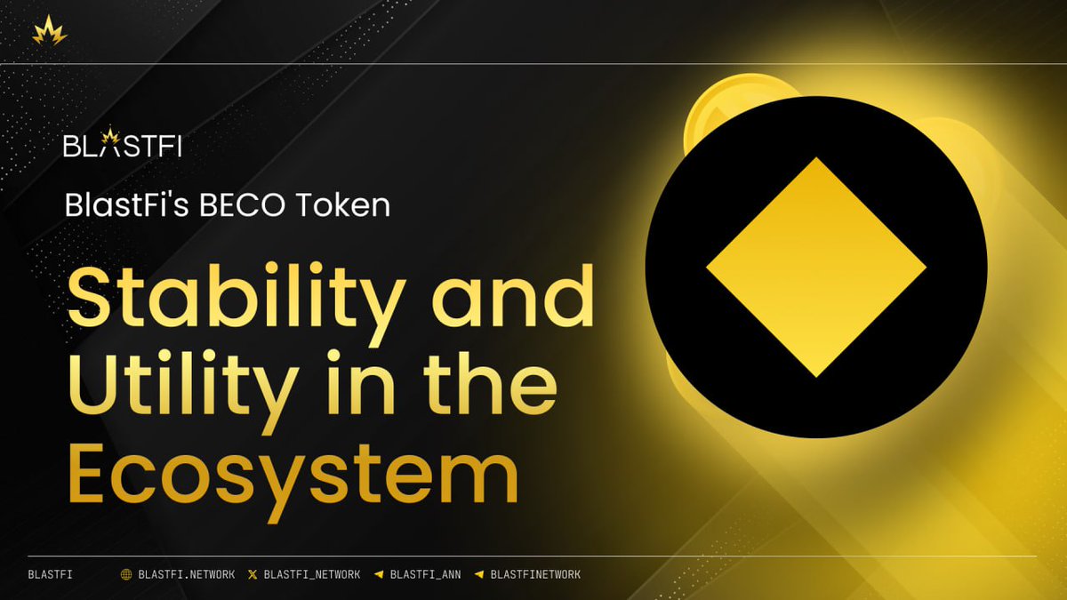 BlastFi's BECO Token: Stability and Utility in the Ecosystem

BlastFi's BECO token offers stability and serves as a store of value. Users can stake BECO to earn BRES tokens and contribute to the platform's security and liquidity. BlastFi strategically distributes BECO tokens to
