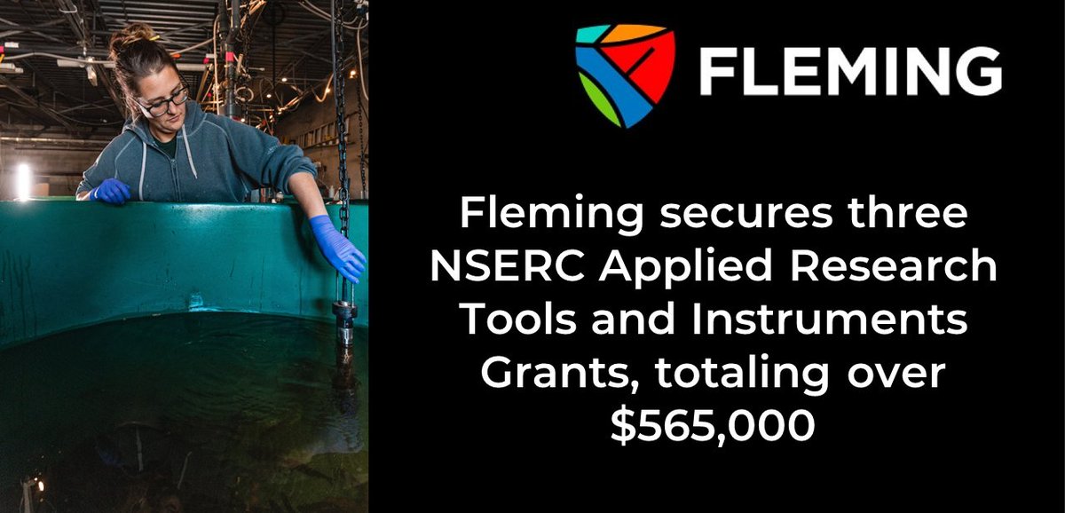 Fleming College Applied Research tweet media
