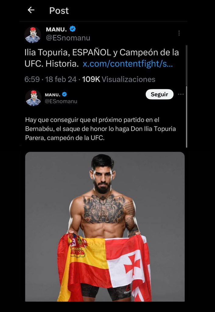 Llourinho's tweet image. A ver si el problema va a ser el color de piel.