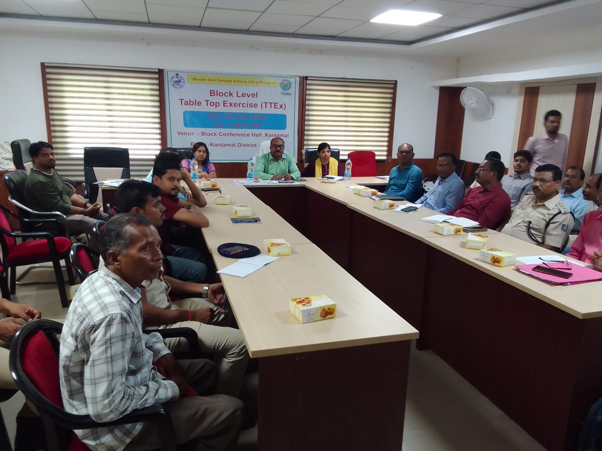 Dist Emergency Operation Centre,Boudh tweet media