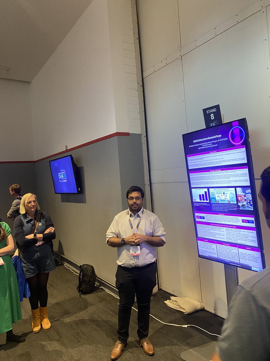 Rachael Adamson (@rachaeladamson) on Twitter photo Great to see <a href="/QazzyA/">Qasim Ahmed</a> present his work on the ELHT Critical Care Research Team at ICS SOA24💫👏 <a href="/ELHTCritCare/">ELHT Critical Care</a> #soa24 Great to see <a href="/QazzyA/">Qasim Ahmed</a> present his work on the ELHT Critical Care Research Team at ICS SOA24💫👏 <a href="/ELHTCritCare/">ELHT Critical Care</a> #soa24